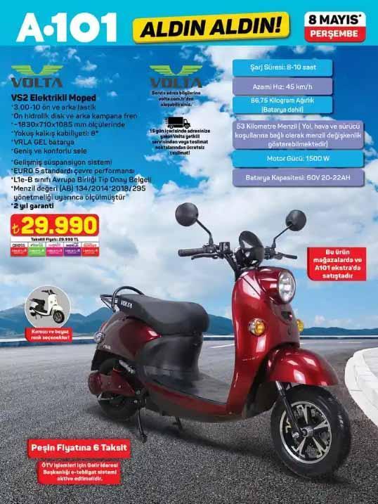 A101 Elektrikli Moped